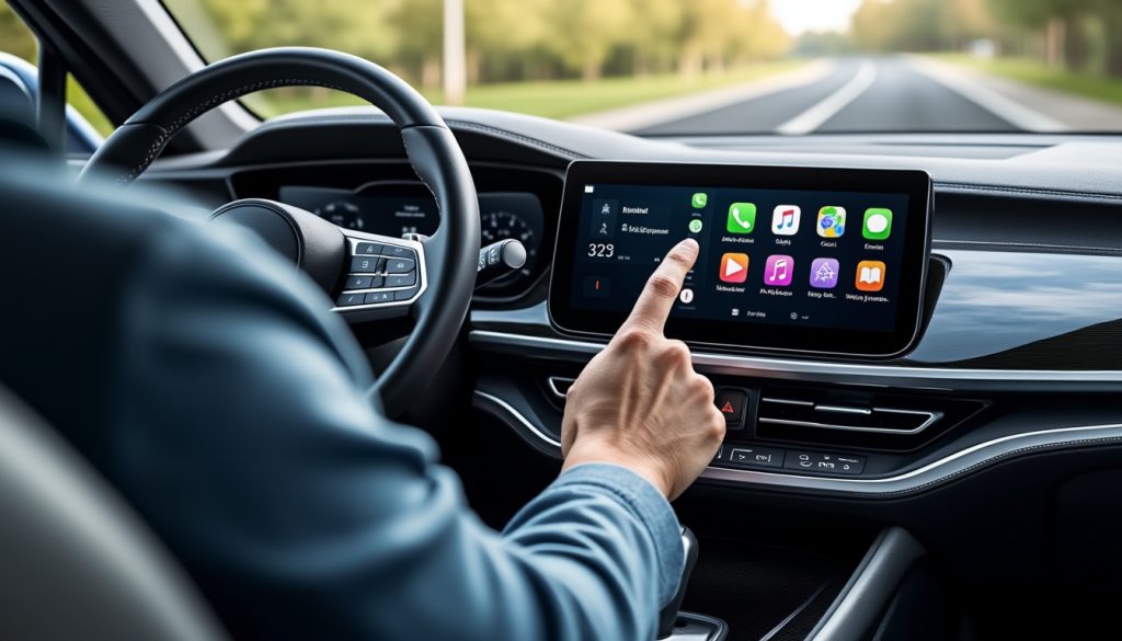 découvrez comment utiliser l'application mirrorlink dans votre voiture pour connecter facilement votre smartphone et accéder à vos applications en toute sécurité pendant la conduite.