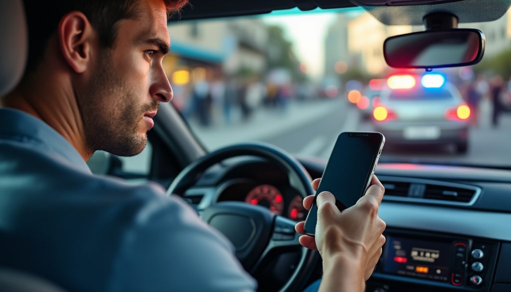 découvrez quelles sont les sanctions encourues en cas d'utilisation du téléphone au volant et pourquoi il est important de respecter cette règle pour votre sécurité.
